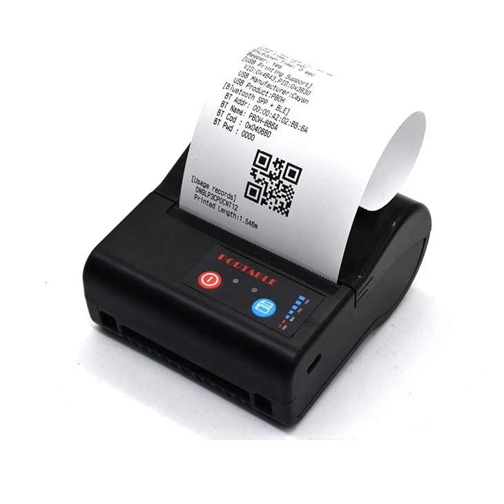 Mini Portable 80mm Bluetooth Printer Mini Portable 80mm Bluetooth Printer